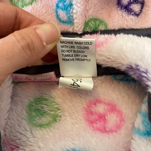 Rugged Bear Girls Fleece Zip Up Hoodie - Picture 8 of 10